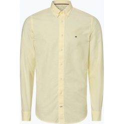 Tommy Hilfiger - Koszula męska, żółty. Żółte koszule męskie TOMMY HILFIGER, s, bez wzorów, klasyczne, z klasycznym kołnierzykiem, bez rękawów. Za 449,95 zł.