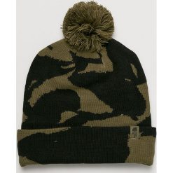 The North Face - Czapka. Brązowe czapki zimowe męskie marki The North Face, na zimę, z dzianiny. W wyprzedaży za 99,90 zł.