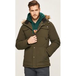Dickies - Kurtka. Czarne płaszcze męskie Dickies, xl, bez wzorów, z poliesteru, krótkie, z kapturem. W wyprzedaży za 499,90 zł.