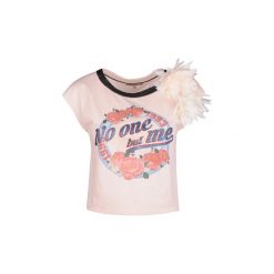 T-shirty z krótkim rękawem Patrizia Pepe 8J0712/A3CJ. Różowe t-shirty damskie Patrizia Pepe, bez wzorów, bez kołnierzyka. Za 289,00 zł.