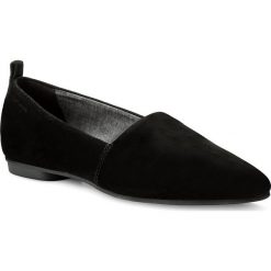 Półbuty VAGABOND - Sandy 4503-040-20 Black. Czarne półbuty damskie Vagabond, bez wzorów, ze skóry, bez obcasa, na obcasie, bez zapięcia. W wyprzedaży za 269,00 zł.