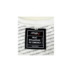 "Duszek Mroky" - Biały. Białe t-shirty męskie Mroky, s, bez wzorów, bez kołnierzyka. Za 54,99 zł.