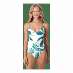 Rip Curl Damski jednoczęściowy strój kąpielowy Palm Bay Good L biały. Białe stroje kąpielowe damskie Rip Curl, l, bez wzorów. Za 289,00 zł.