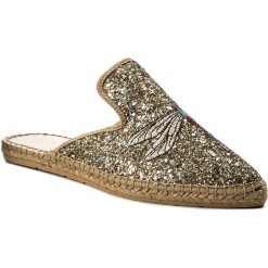 Espadryle EVA MINGE - Sagunto 3B 18MC1372333ES 711. Żółte espadryle damskie marki Eva Minge, ze skóry ekologicznej. W wyprzedaży za 189,00 zł.
