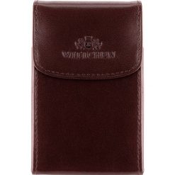 Etui na wizytówki. Czerwone etui damskie Wittchen, ze skóry. Za 169,90 zł.
