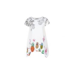 Tuniki Desigual AOPOLA. Białe tuniki damskie marki Desigual, l. Za 175,20 zł.