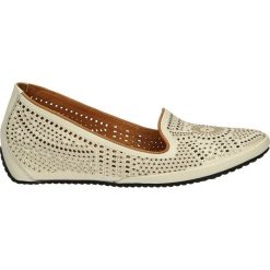 Mokasyny damskie: Mokasyny – 70015 BEIG