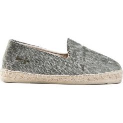 Espadryle MANEBI. Zielone espadryle męskie Manebi, bez wzorów, z tkaniny. W wyprzedaży za 190,00 zł.