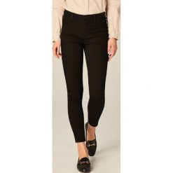 Spodnie z wysokim stanem: Jeansy high waist - Czarny