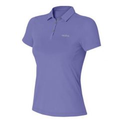 Odlo Koszulka damska s/s TINA fioletowa r. L. Fioletowe topy sportowe damskie marki Odlo, l. Za 71,91 zł.