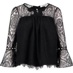 Bluzki asymetryczne: Navy London MADDIE Bluzka black
