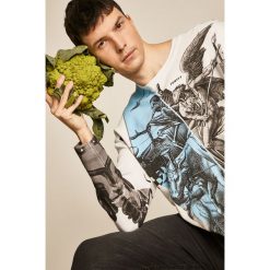 Medicine - Bluza Eviva larte. Białe bluzy męskie MEDICINE, xl, z nadrukiem, z bawełny, z okrągłym kołnierzem. Za 129,90 zł.