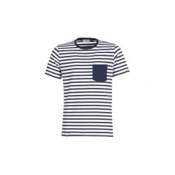 T-shirty z krótkim rękawem Casual Attitude KARALE. Niebieskie t-shirty męskie Casual Attitude, s, bez wzorów, casualowe, bez kołnierzyka, krótkie. Za 77,40 zł.