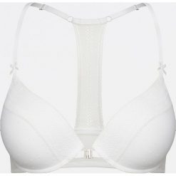 Biustonosz halter - Kremowy. Białe biustonosze bardotka Reserved. Za 59,99 zł.