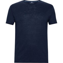 Koszulka w kolorze niebieskim. Niebieskie koszulki męskie Esprit Men, xs, bez wzorów, z okrągłym kołnierzem, bez rękawów. W wyprzedaży za 49,95 zł.