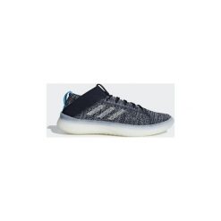 Buty adidas Buty treningowe Pureboost. Niebieskie buty sportowe męskie Adidas, bez wzorów, bez zapięcia. Za 449,00 zł.