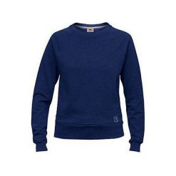 Fjällräven Greenland Sweater W, Dark Navy | 555 | L. Niebieskie swetry damskie Fjällräven, l, bez wzorów, z bawełny, klasyczne, bez rękawów, bez kaptura. W wyprzedaży za 462,14 zł.
