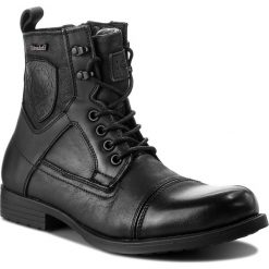 Kozaki KAZAR - Tadeu 15427-27-00 Black. Czarne buty zimowe męskie Kazar, z materiału, na zamek. Za 549,00 zł.