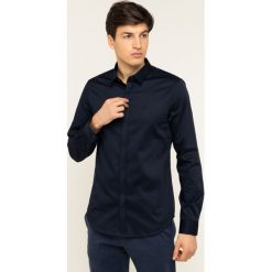 Koszula Armani Exchange 8NZCBD ZN10Z 1510. Niebieskie koszule męskie Armani Exchange, s, bez wzorów, z elastanu, biznesowe, bez kołnierzyka, bez rękawów. W wyprzedaży za 219,00 zł.