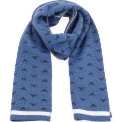 Szalik EMPORIO ARMANI - 404359 8A509 00034 Aviaton Blue. Niebieskie szaliki damskie marki Emporio Armani, z materiału. Za 319,00 zł.