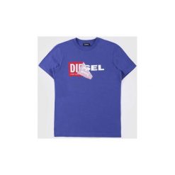 T-shirty z krótkim rękawem Dziecko Diesel TDIEGO 00J3ZN 00YI9. Niebieskie t-shirty chłopięce Diesel, bez wzorów, z krótkim rękawem. Za 121,47 zł.