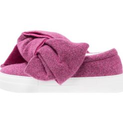 Creepersy damskie: Joshua Sanders LUREX BOW Półbuty wsuwane pink