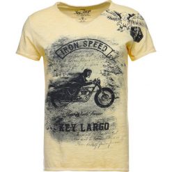 T-shirty męskie: Key Largo IRON SPEED Tshirt z nadrukiem honey yellow
