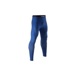 Legginsy Keepdry 100. Niebieskie legginsy skórzane KIPSTA, m. Za 39,99 zł.