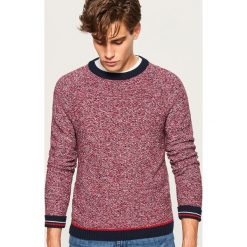 Sweter z raglanowym rękawem - Wielobarwn. Różowe swetry klasyczne męskie marki Reserved, l. Za 139,99 zł.
