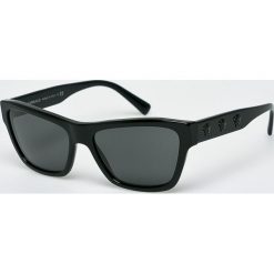 Versace - Okulary 0VE4344. Czarne okulary przeciwsłoneczne damskie marki VERSACE, prostokątne. Za 699,90 zł.