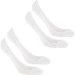 Skarpetki do chodzenia WS 140 Fresh Ballerina białe (2 pary). Białe skarpetki damskie NEWFEEL, bez wzorów, z elastanu. Za 19,99 zł.