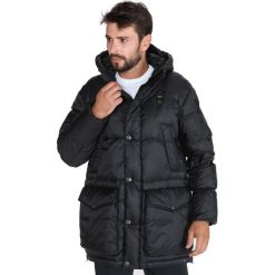 Blauer Reid Kurtka Czarny. Czarne płaszcze męskie Blauer, xxl, bez wzorów, z materiału, bez kaptura. Za 2015,95 zł.