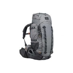 Plecak trekkingowy - TREK 900 50+10L męski. Szare plecaki męskie FORCLAZ, bez wzorów, z elastanu. Za 499,99 zł.