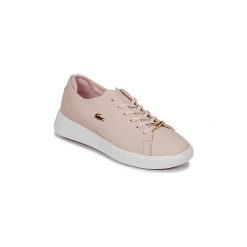 Buty Lacoste EYYLA 318 2. Różowe trampki i tenisówki damskie Lacoste, bez wzorów, bez zapięcia. Za 383,20 zł.