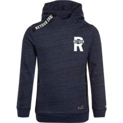 Bluzy chłopięce: Retour Jeans SANDER Bluza z kapturem mid blue melange