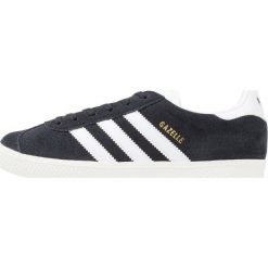 Adidas Originals GAZELLE Tenisówki i Trampki core black/white/gold metallic. Czarne trampki dziewczęce adidas Originals, ze skóry ekologicznej. Za 249,00 zł.