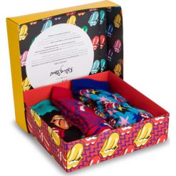 Zestaw 3 par wysokich skarpet unisex HAPPY SOCKS - ROLLING STONES XRLS08-0100 Kolorowy. Skarpetki damskie Happy Socks. W wyprzedaży za 119,00 zł.