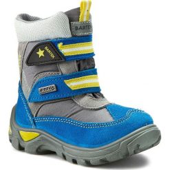 Buty zimowe chłopięce: Śniegowce BARTEK – 51522-0TF Szaro Turkusowy
