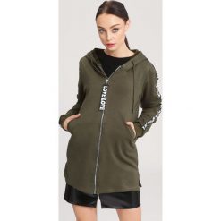 Ciemnozielona Bluza Even-steven. Zielone bluzy sportowe damskie marki other, l. Za 59,99 zł.
