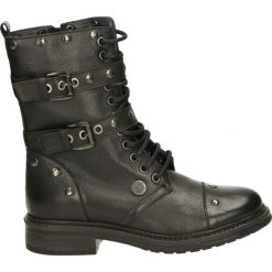 Botki - 63A008 NER260. Szare botki damskie skórzane marki Venezia. Za 349,00 zł.