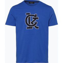 Calvin Klein - T-shirt męski – Jale, niebieski. Niebieskie t-shirty męskie Calvin Klein, l, z bawełny. Za 169,95 zł.