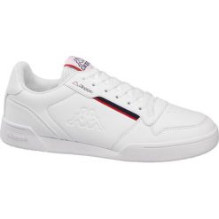Sneakersy męskie Kappa białe. Białe sneakersy męskie Kappa, bez zapięcia. Za 119,90 zł.