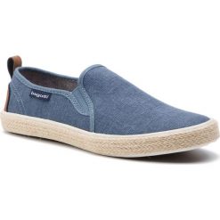 Espadryle BUGATTI - 321-72360-6900-4000 Blue. Niebieskie espadryle męskie Bugatti, na co dzień, bez wzorów, ze skóry ekologicznej, bez zapięcia. W wyprzedaży za 209,00 zł.