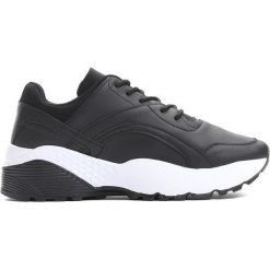 Czarne Sneakersy Backyard. Czarne sneakersy damskie vices, z materiału. Za 89,99 zł.