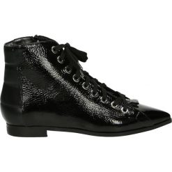 Botki - 1058 NAP NERO. Czarne botki damskie skórzane Venezia. Za 499,00 zł.