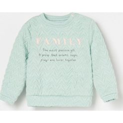 Bluza z ozdobnym pikowaniem - Zielony. Zielone bluzy damskie Reserved, bez wzorów, bez rękawów, bez kaptura. Za 55,99 zł.