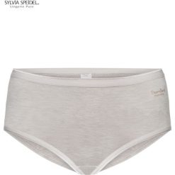 Figi Sylvia Speidel Bambus Swenja 50041. Szare figi damskie SYLVIA SPEIDEL, bez wzorów. Za 55,70 zł.