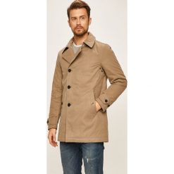 Tommy Hilfiger - Płaszcz. Czarne płaszcze męskie TOMMY HILFIGER, xl, bez wzorów, z bawełny, bez kaptura. Za 1499,00 zł.