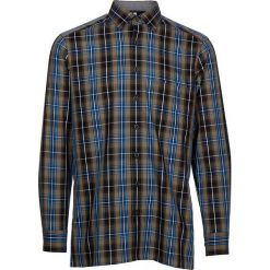 Koszula - Modern fit - w kolorze oliwkowo-niebieskim. Brązowe koszule męskie Marvelis, m, w kratkę, z bawełny. W wyprzedaży za 78,95 zł.
