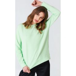 Bluzy damskie: Samsoe & Samsoe Bluza z okrągłym dekoltem Apo – Green